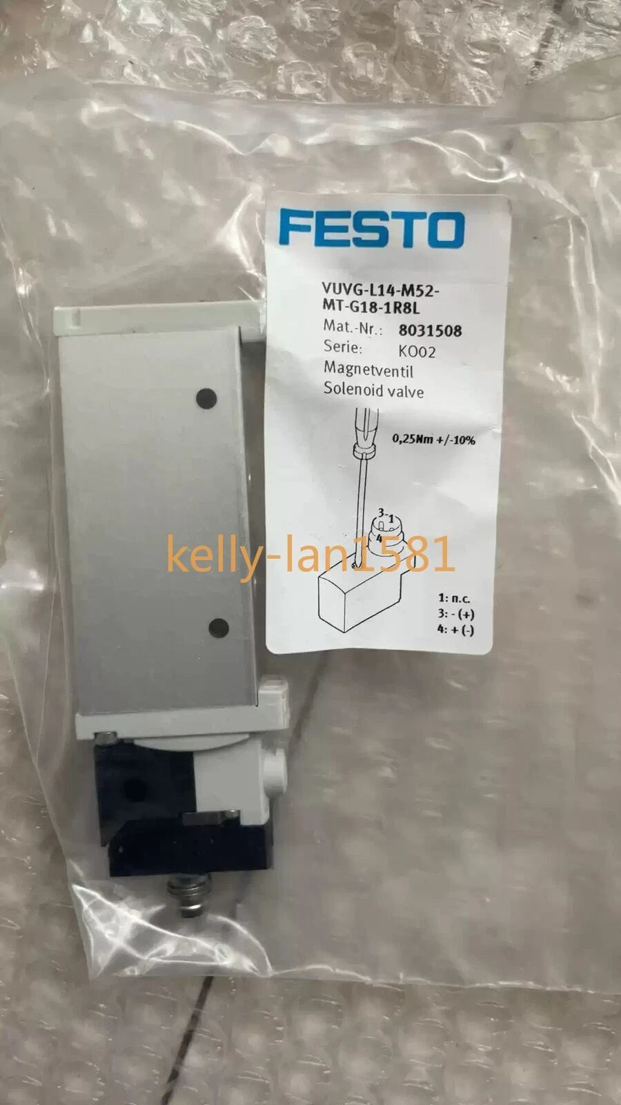 Test 1pcs Festo VUVG-L14-M52-MT-G18-1R8L 8031508/da #P
