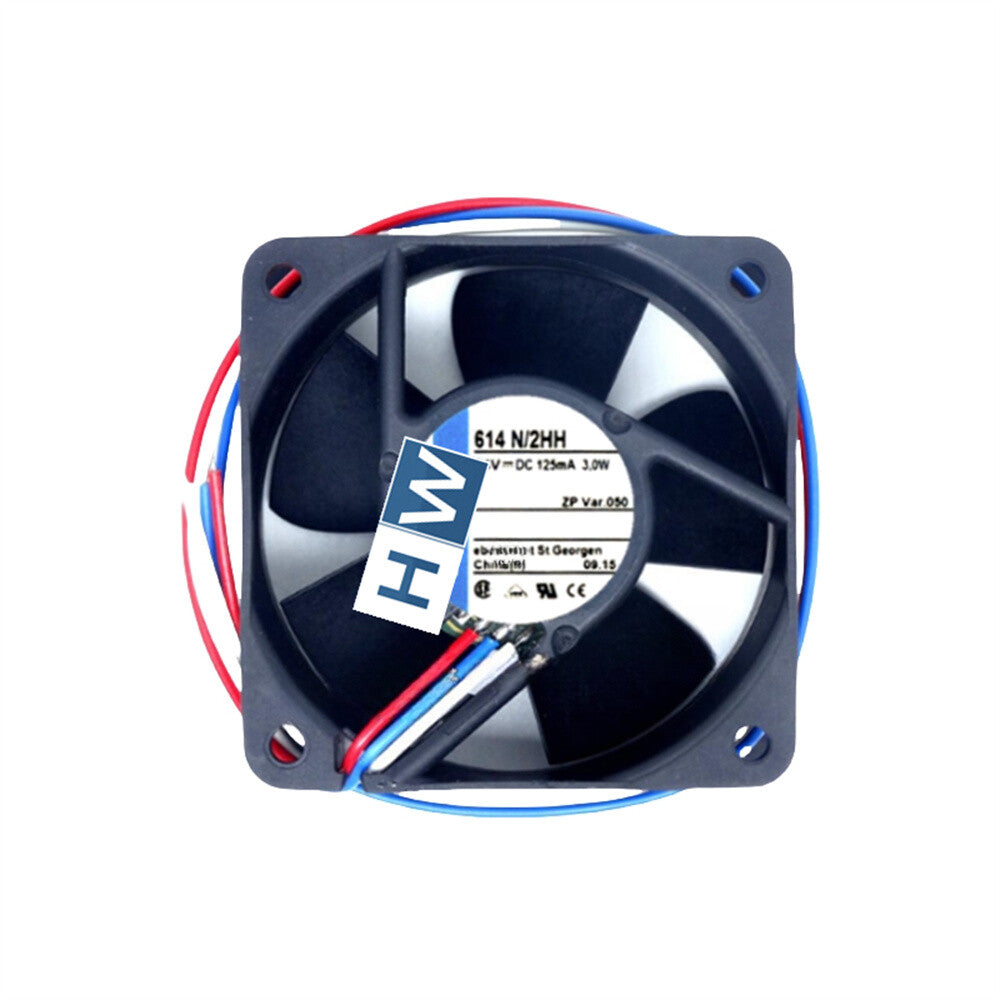 1/piece 614N/2HH 24V 125mA 3.0W 60*25MM 6CM Equipment Axial Flow Cooling Fan