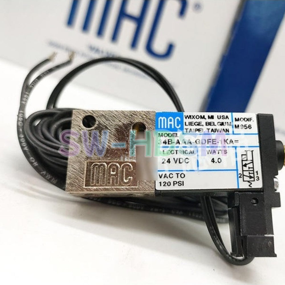 1PCS  for Mac 34B-AAA-GDFE-1KA MODIF.M956 Solenoid Valve Freight Free