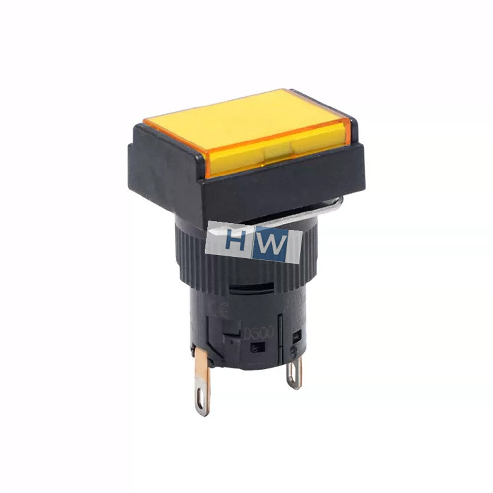 1/Piece LED Indicator Signal Light XB6EDV5BF XB6-EDV5BF Yellow DC/AC24V 16mm