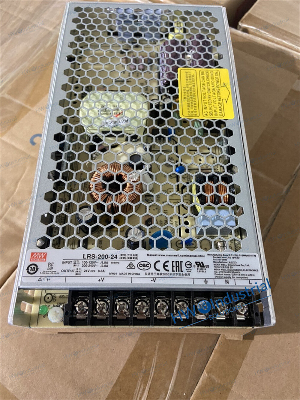 1/piece LRS-200-24 200W 24V 8.8A MEAN WELL Industrial Power Supply