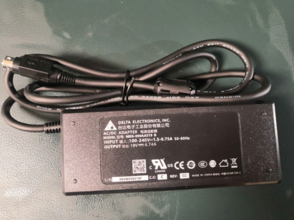3-Pin AC Adapter for Sonoscape E2 Ultrasound Machine Charger MDS-090AAS19B