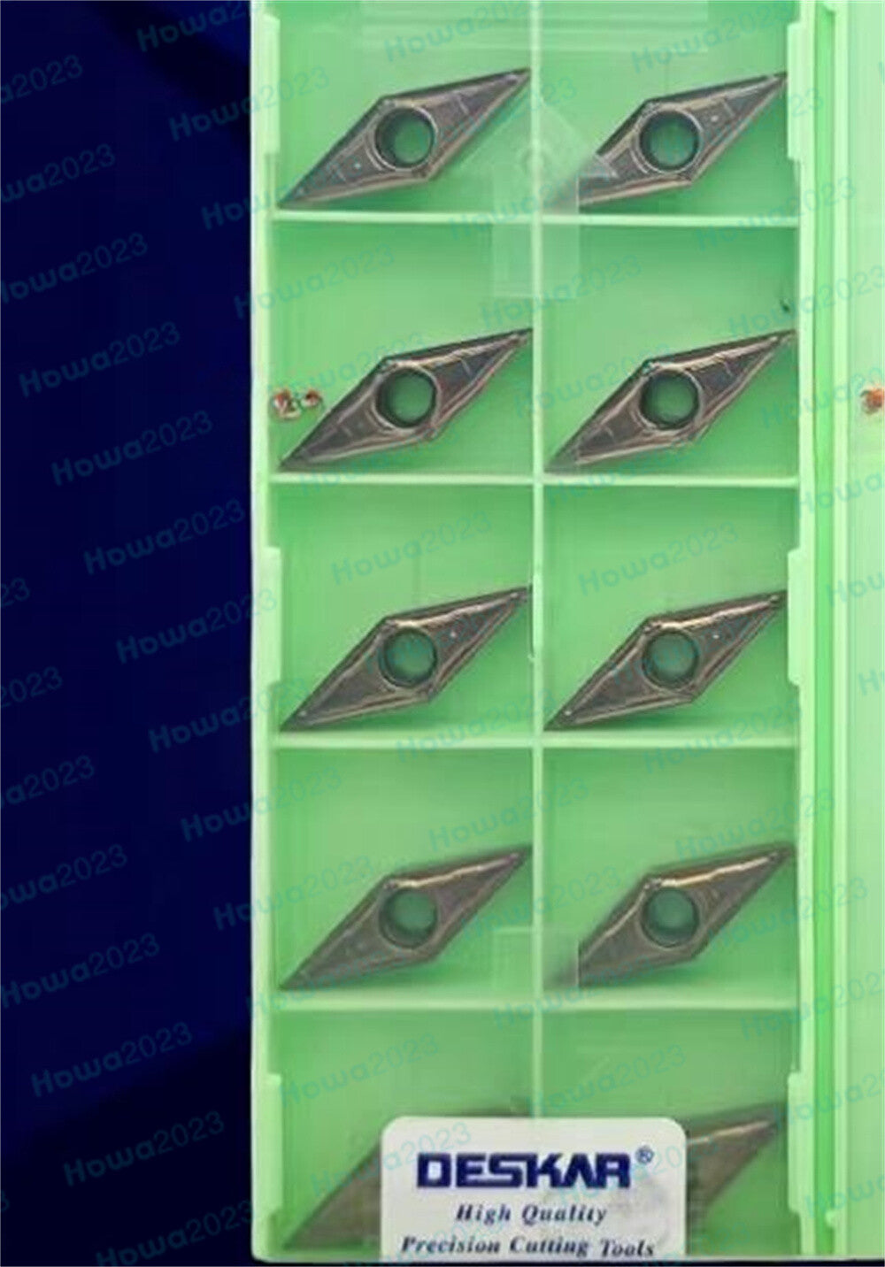 10Pcs/BOX DESKAR VBMT160404-MV LF6118 Carbide Inserts Blade Stainless Steel