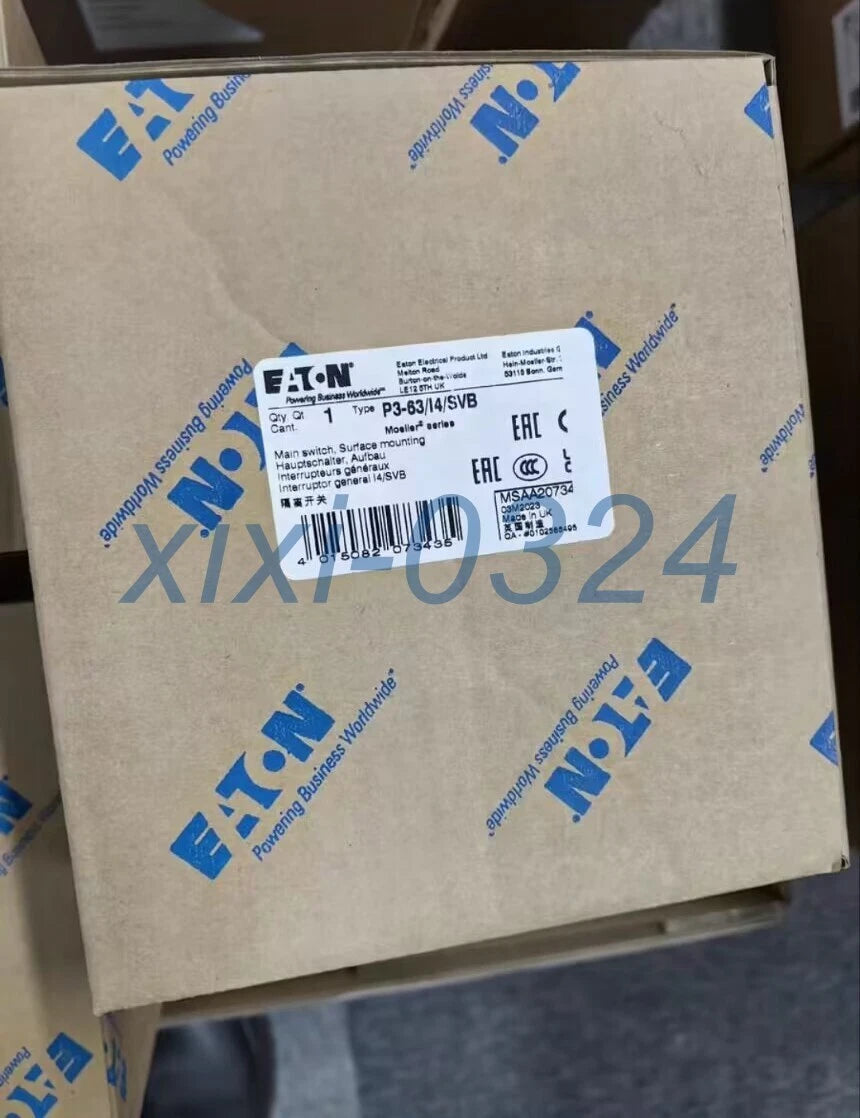 1pcs  EATON  P3-63/I4/SVB  Load isolation switch   shipping/da #P