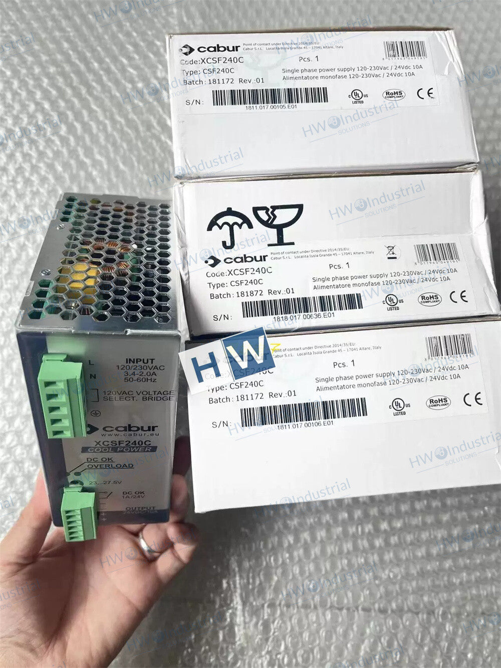 1/piece XCSF240C Rail Switch Power Supply