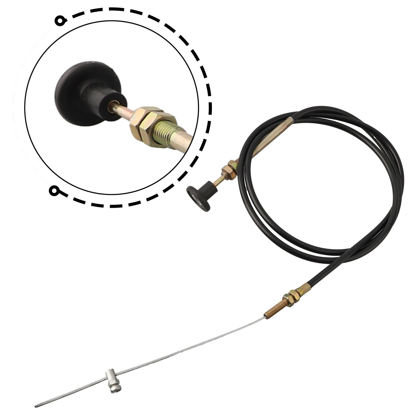 1PCS Carburetor Choke Cable Bike Push-pull Choke Throttle Cable For Motocross