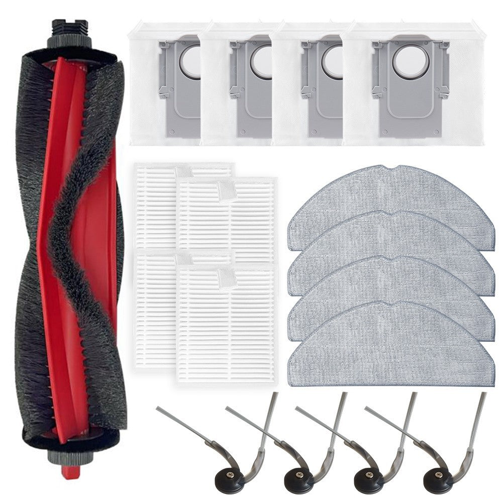 Replacement Parts Set for Roborock For Q7 M5+ For Q7 TF+ with Brushes and Bags