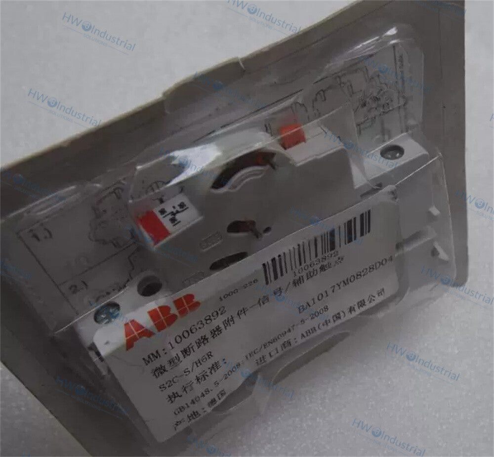 1/Piece  S2C-S/H6R Circuit Breaker Accessory Signal Auxiliary Contact ABB