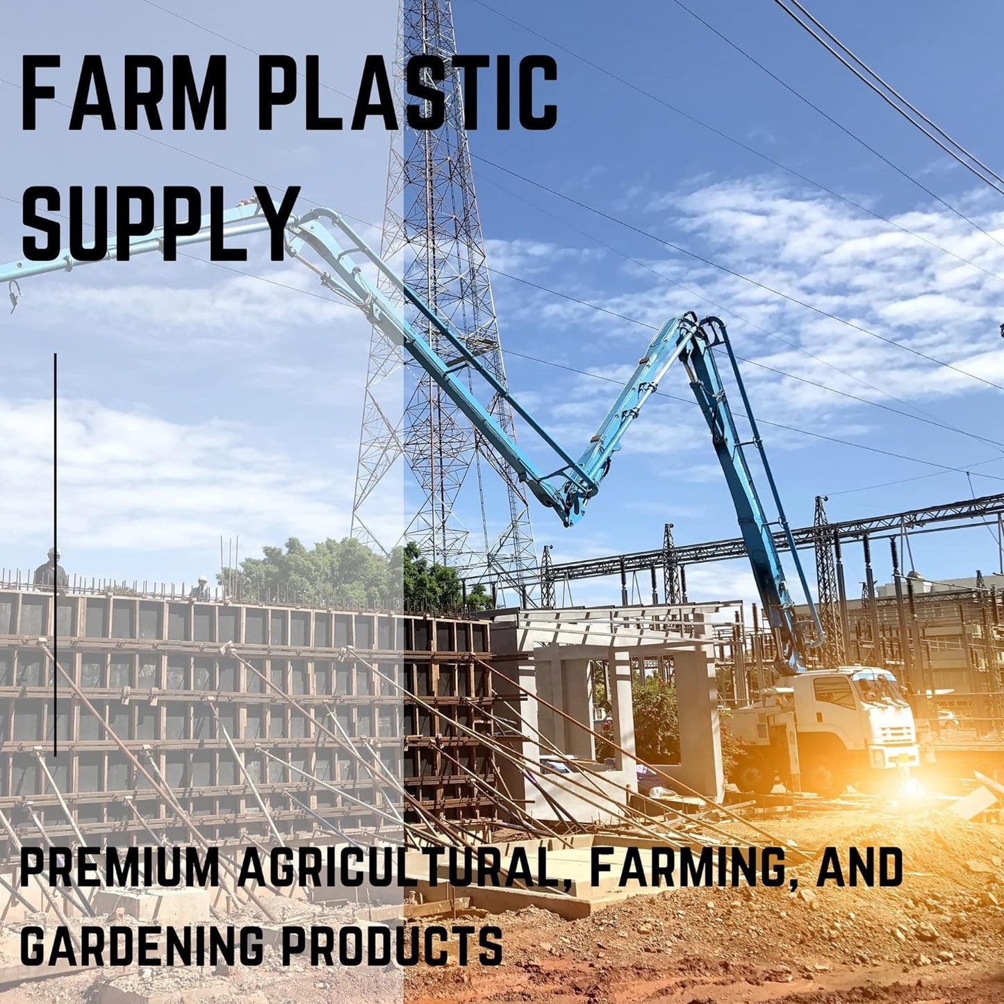 Reinforced Clear Plastic Sheeting, 6 Mil, 20' x 100', Tear Resistant