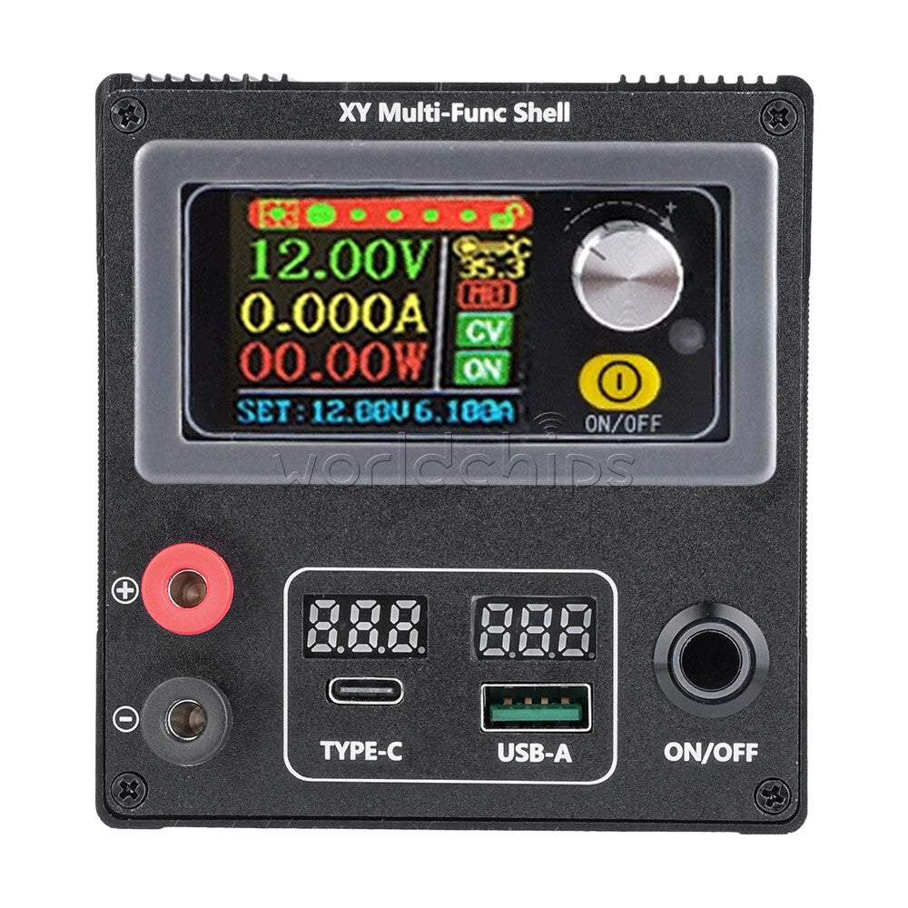 Fast Charging PD Type-C XYS3580 XY-3606 CNC DC Regulated Power Supply DIY Shell