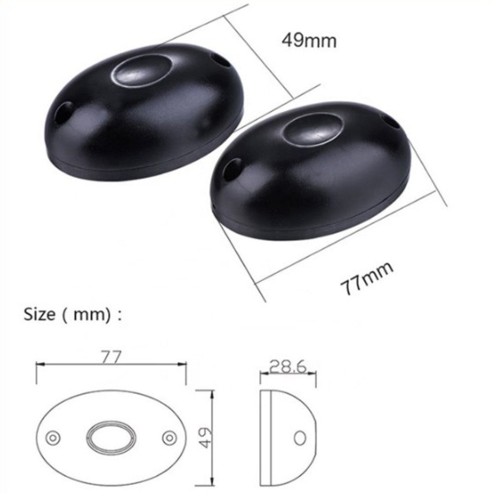 YS119 sensor for automatic gate opening with infrared beam and low power usage