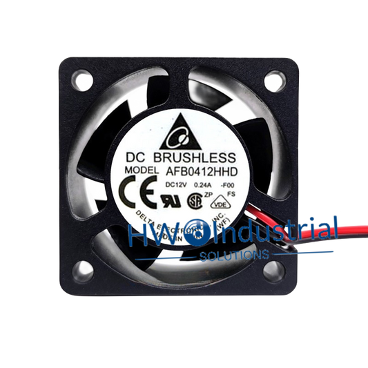 1PC Delta AFB0412HHD 4020 12V 0.24A 4CM 2-wire High Air Flow Cooling Fan