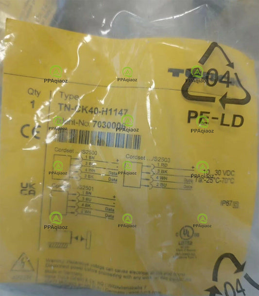 1PCS  TURCK   TN-CK40-H1147  7030006  10...30VDC  RFID .   IN BAG .