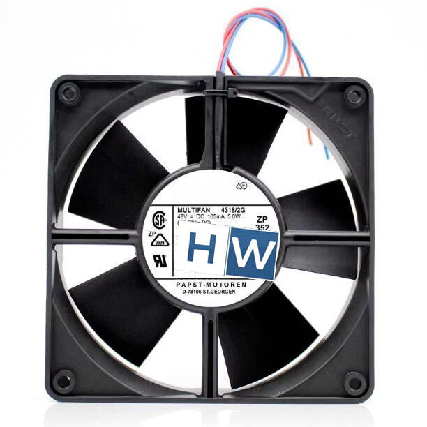 1PC for 2-wire 4318/2G 48V 105mA 5.0W 12032 12CM Heat Dissipation Fan