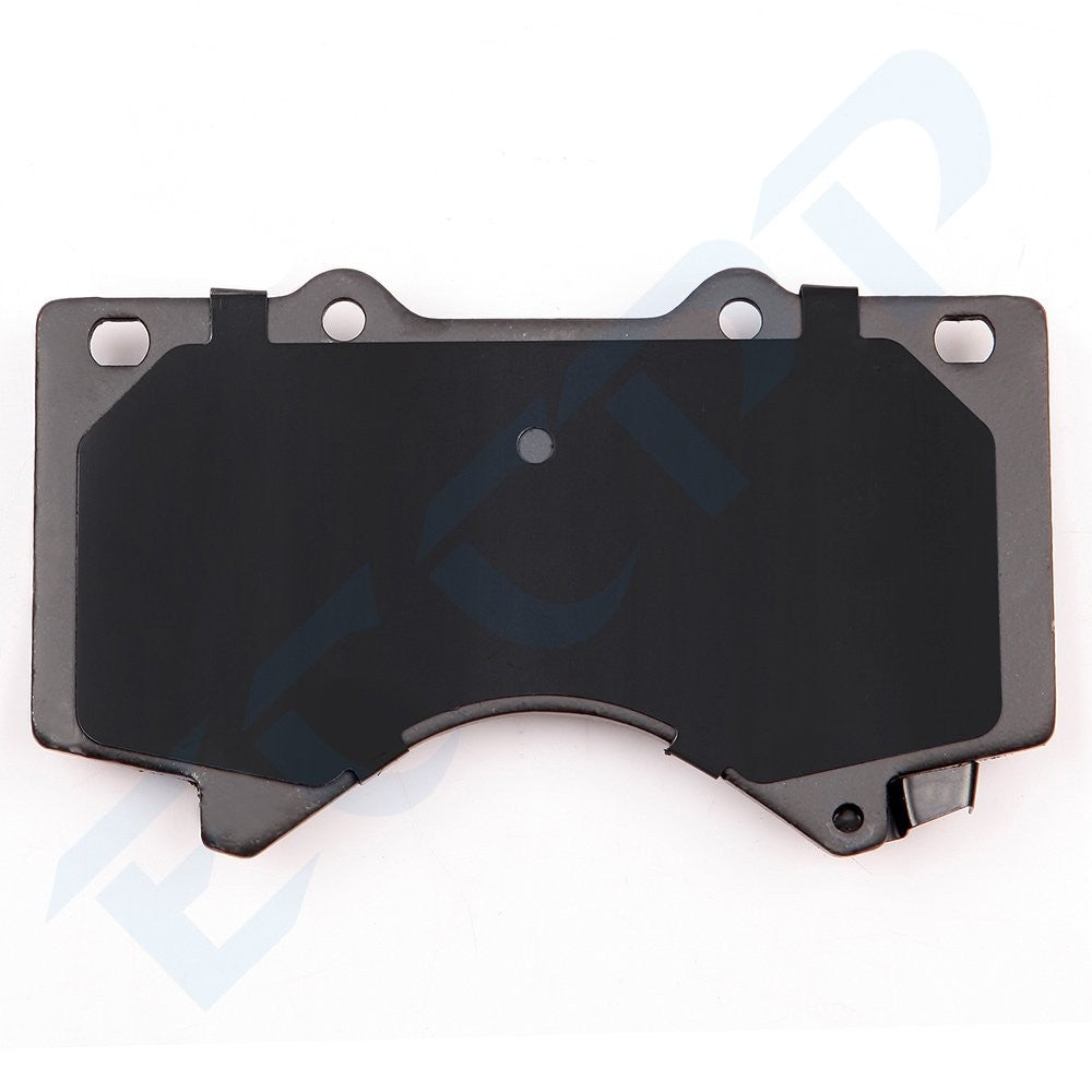 Front Drilled & Slotted Ceramic Brake Pads And Rotors For TOYOTA LAND CRUISER