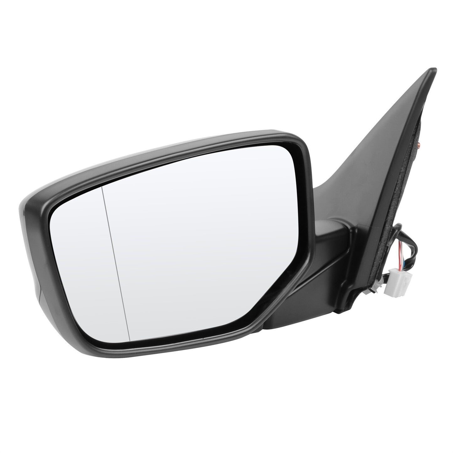 Power Mirror Convex For 2013-2017 HONDA ACCORD Driver Side Black Foldaway