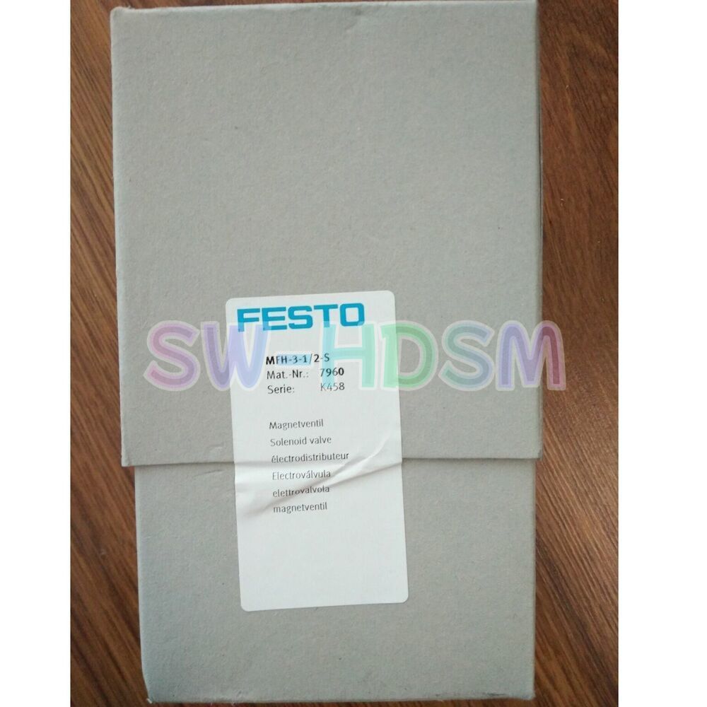 1PCS  For FESTO MFH-3-1/2-S 7960 Solenoid Valve freight free