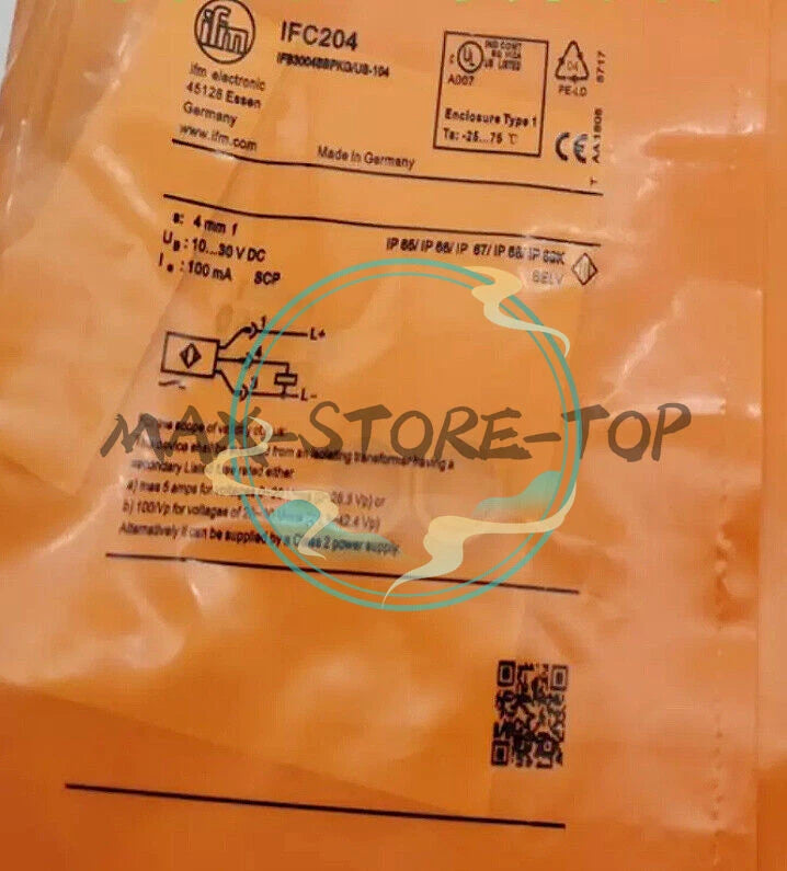 1PCS   IFC204 IFM IFC204 Proximity Switch Sensor Fast Shipping