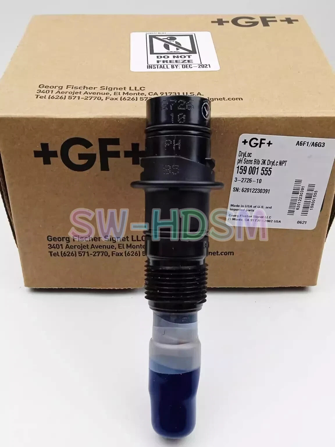1PCS  +GF+Signet 3-2726-00 PH Electrode Sensor Probe freight free