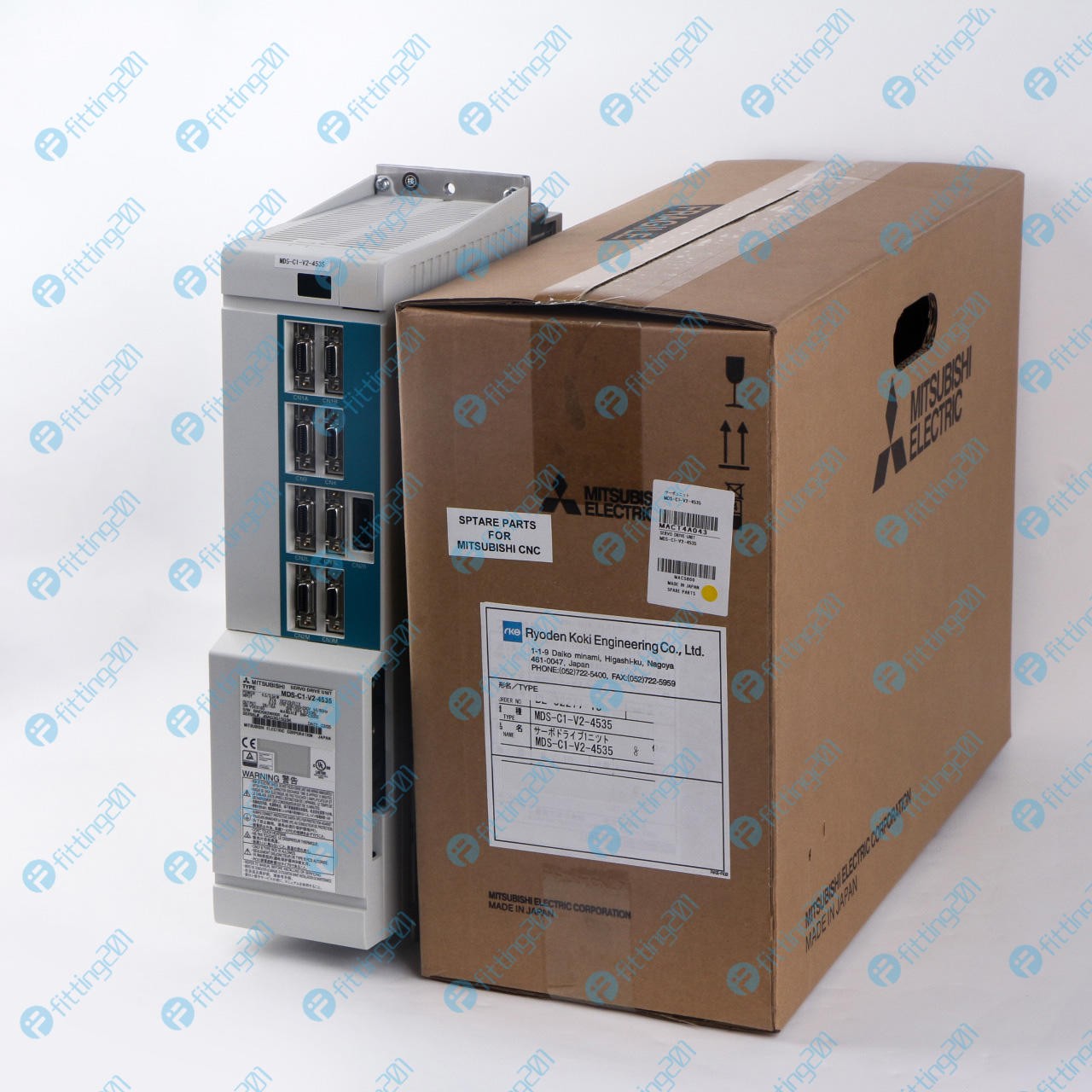 1PCS  MITSUBISHI AC SERVO DRIVER MDS-C1-V2-4535  MDSC1V24535 Fast delivery