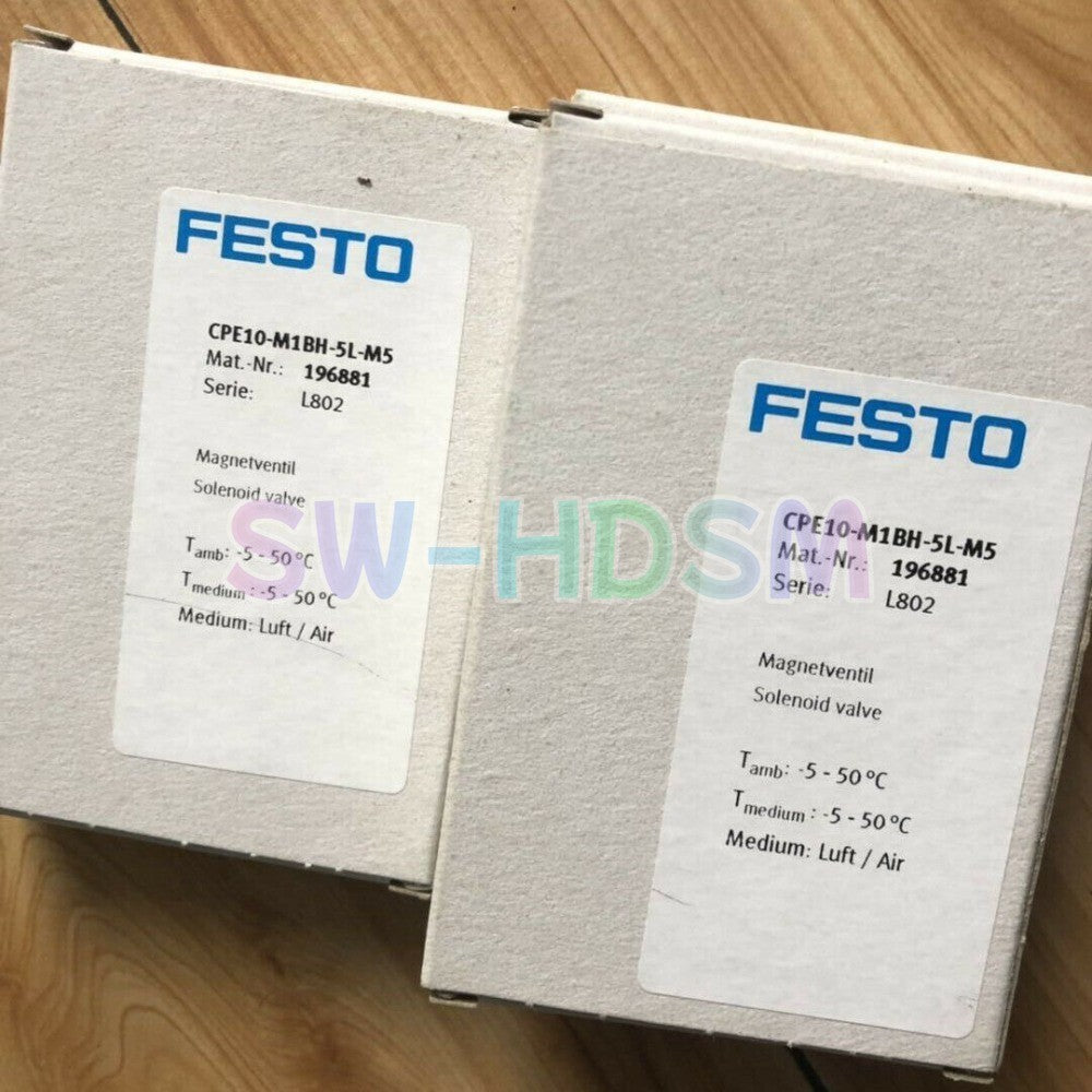 1PCS  for Festo Solenoid Valve CPE10-M1BH-5L-M5 196881 Freight Free