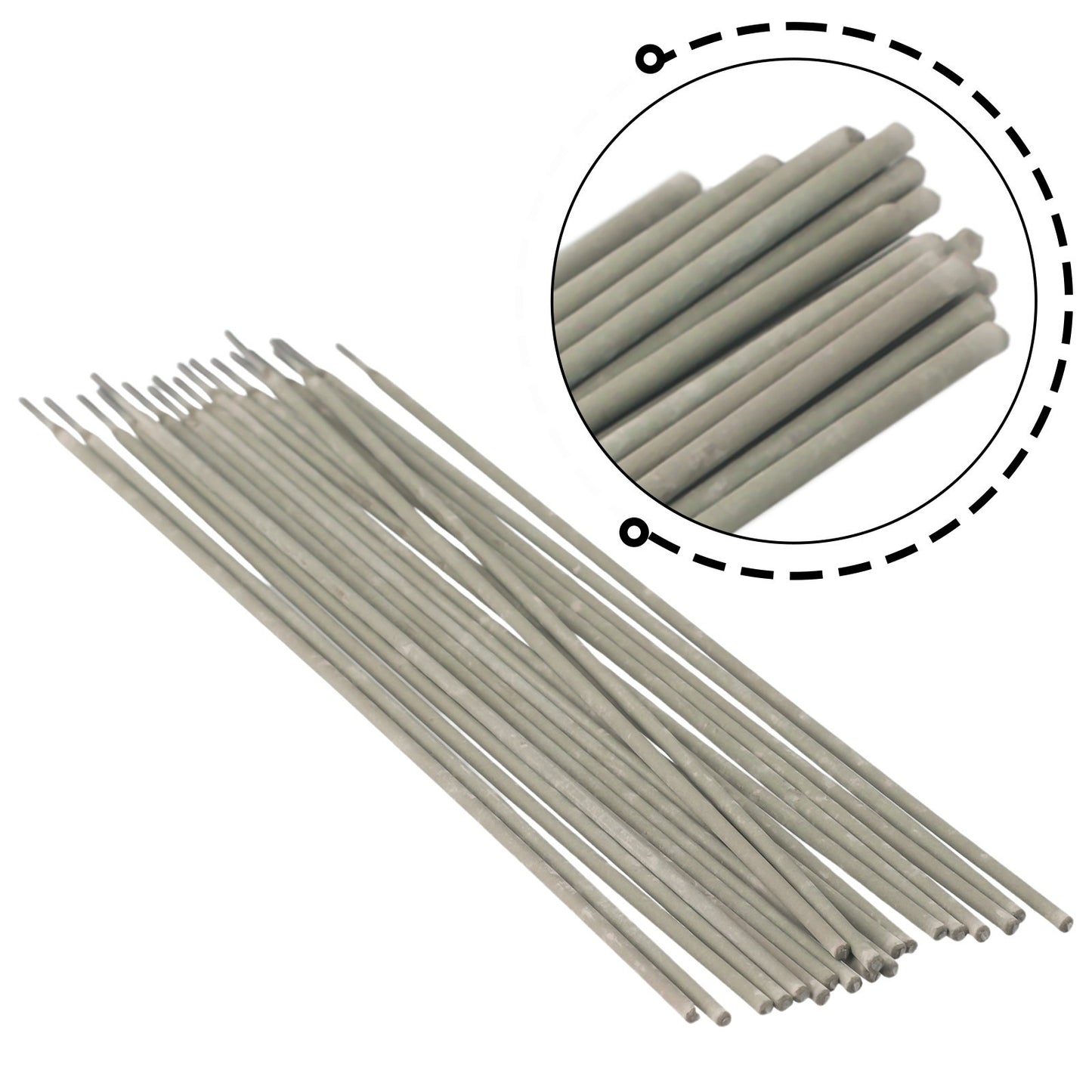 20pcs 304 Stainless Steel Electrode A102 Solder Wires for Smooth Welding