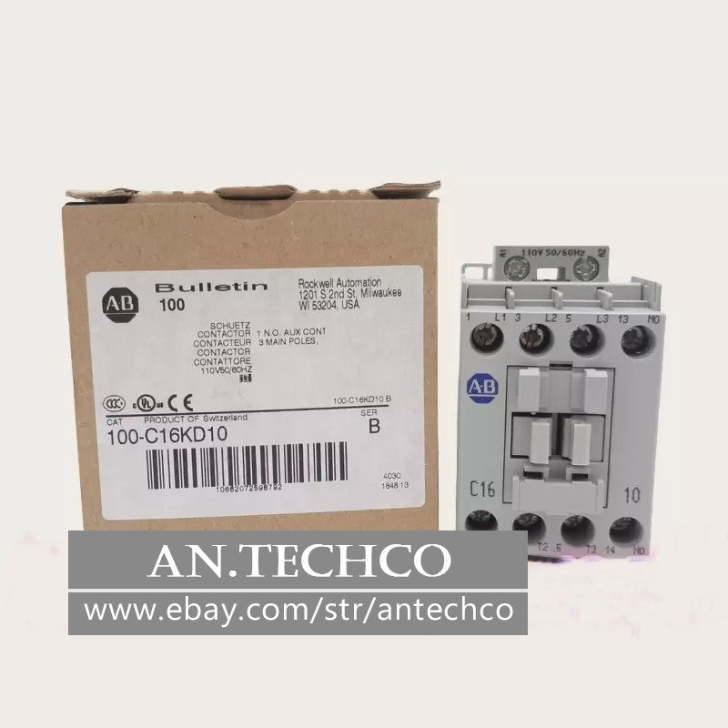 1pcs For Allen-Bradley 100-C16KD10 Contactor
