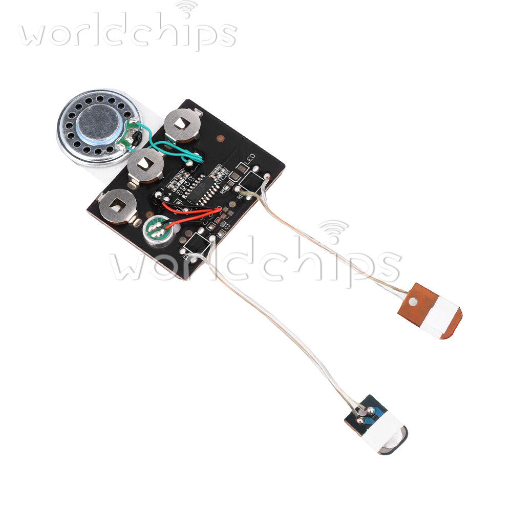 260 pieces 30S Greeting Card Recordable Voice Music Box Sound Module + Battery