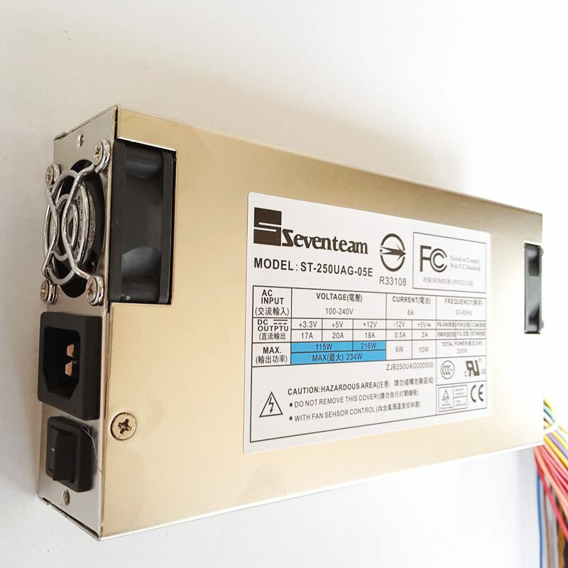 for Seventeam Power Supply ST-200UAB-05E 1U 200W OR ST-250UAG-05E 250W