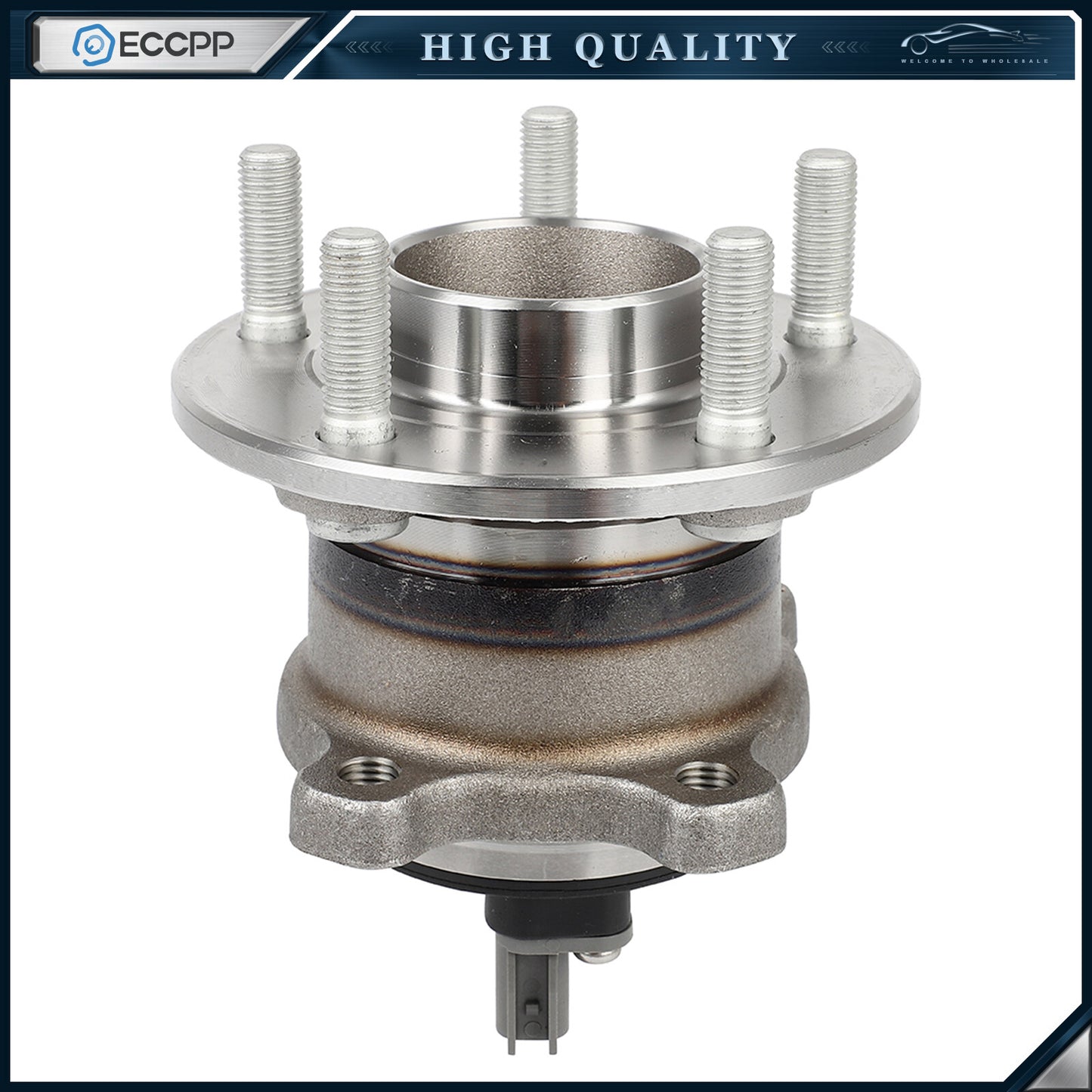 1Pc Wheel Hub Bearing Rear FWD For 2013-2019 Ford Escape with Automated Parking