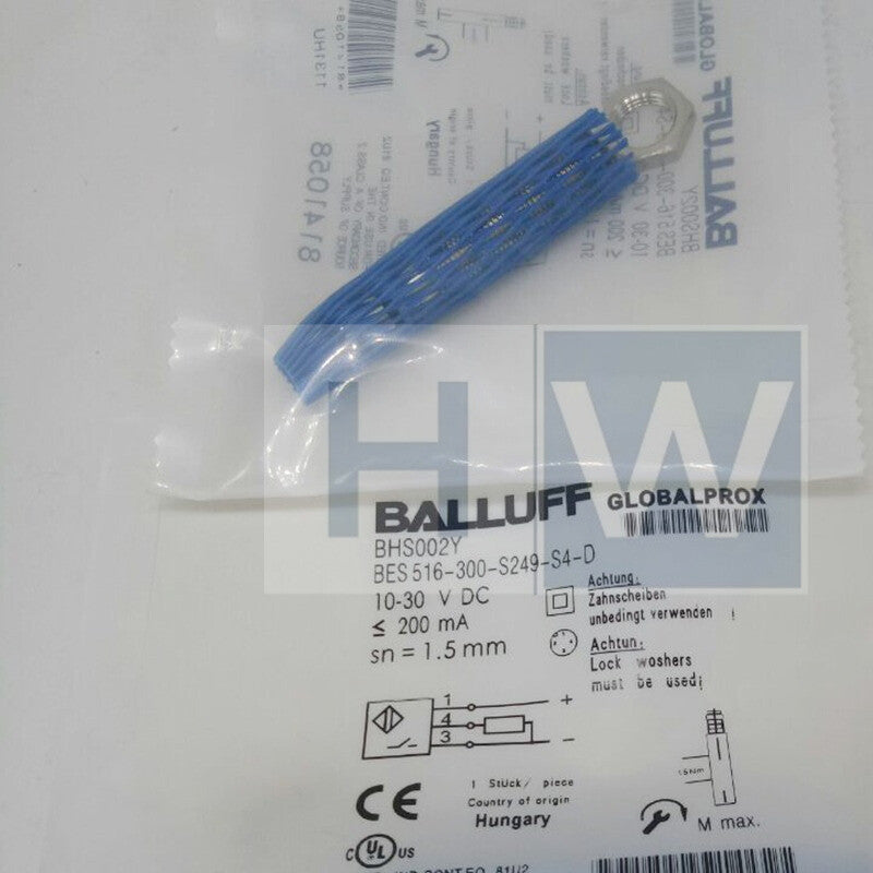 1PC BHS002Y BALLUFF Inductive Sensor Proximity Switch BES 516-300-S249-S4-D