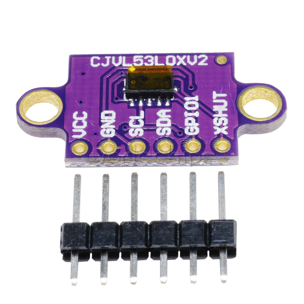 10PCS GY-VL53L0XV2 VL53L0X Time-of-Flight Distance Sensor Breakout Module