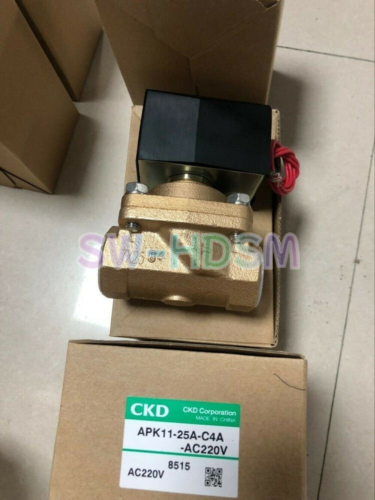 1PCS  For CKD solenoid valve APK11-25A-C4A AC220V freight free