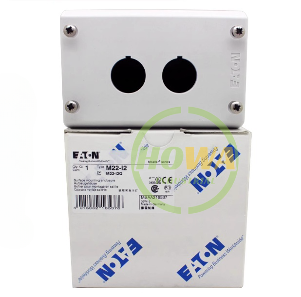 Eaton,Moeller M22-I2 Enclosure 2 PushButton Surface Mount