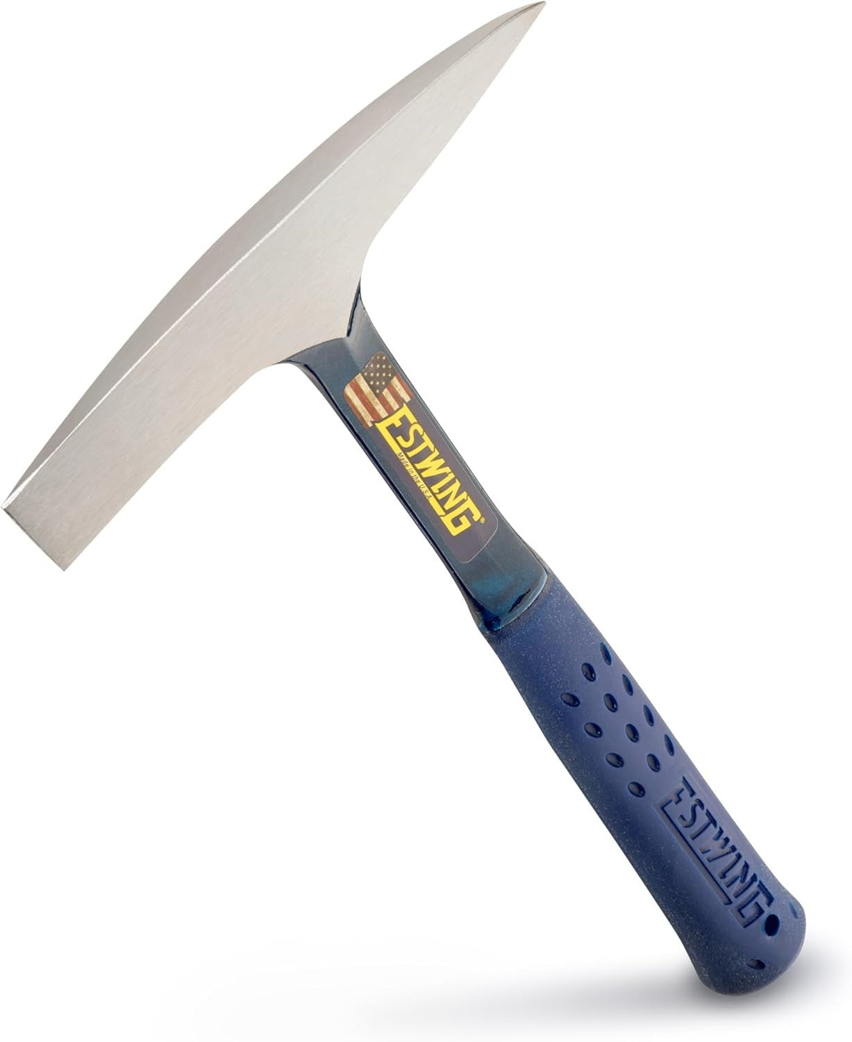 Welding/Chipping Hammer, 14 oz, Forged Steel, Shock Reduction Grip