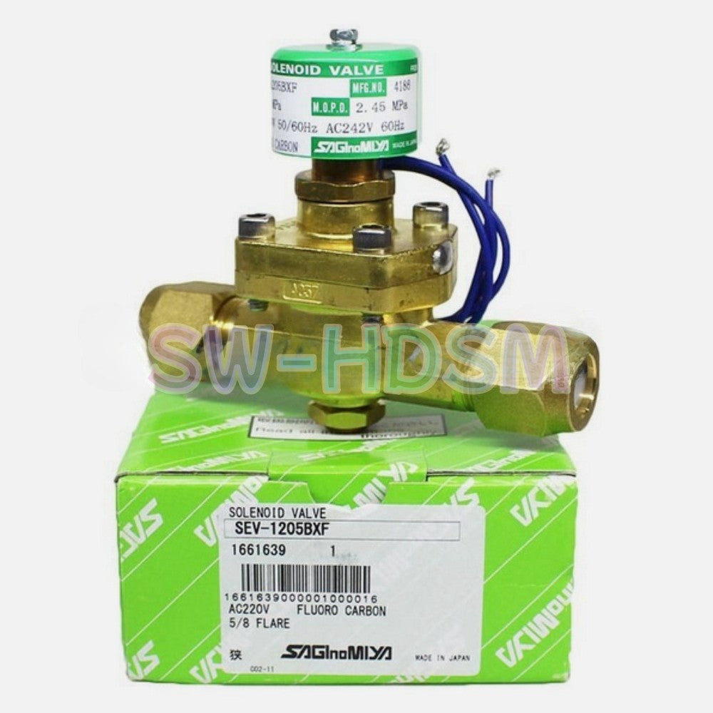 1PCS  for SAGINOMIYA Solenoid Valve SEV-1205BXF 220V SEV1205BXF Freight Free