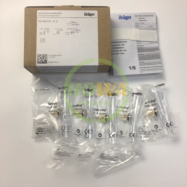 5PCS/BOX  DRAGER 8403735 Spirolog Flow Sensor IN BOX
