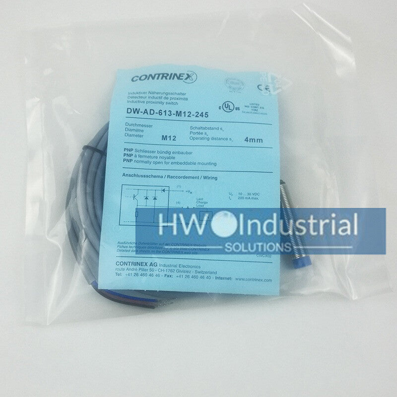 1PC Continex Proximity Switch DW-AD-613-M12-245 Inductive Sensor