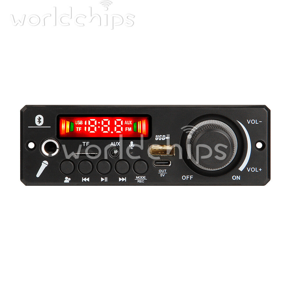 TPA3116 200W Amplifier Bluetooth Audio Decoder Board USB FM Radio Music Player