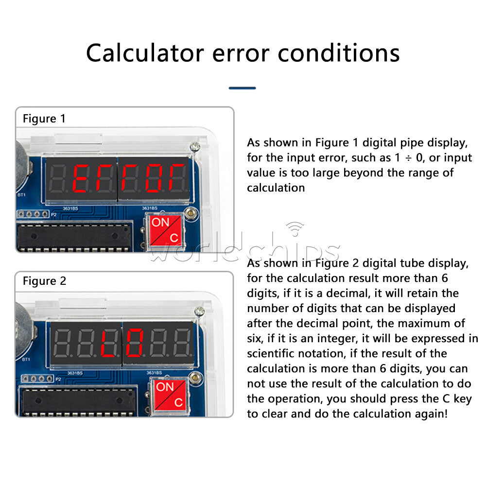 DIY Calculator Electronic Production Kit 51 Microcontroller Welding Exercise