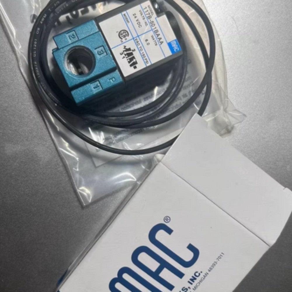 1PCS  for Mac 117B-501BAAA Solenoid Valve Freight Free