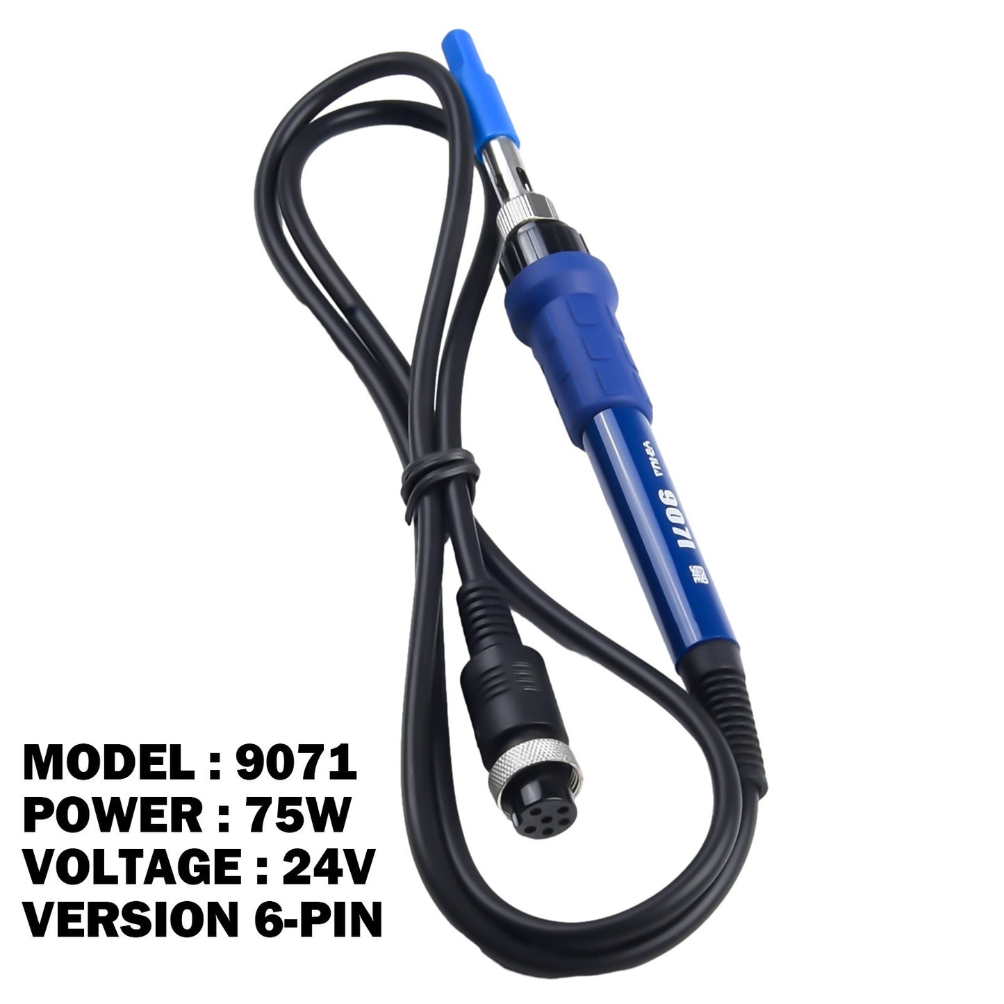 907I 6Pin Handle Soldering iron For 939BD+ 898BD+ 995D 853D 5A Solder Station