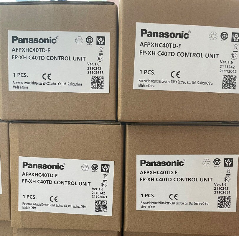 1pcs Panasonic AFPXHC40TD-F PLC Control Unit