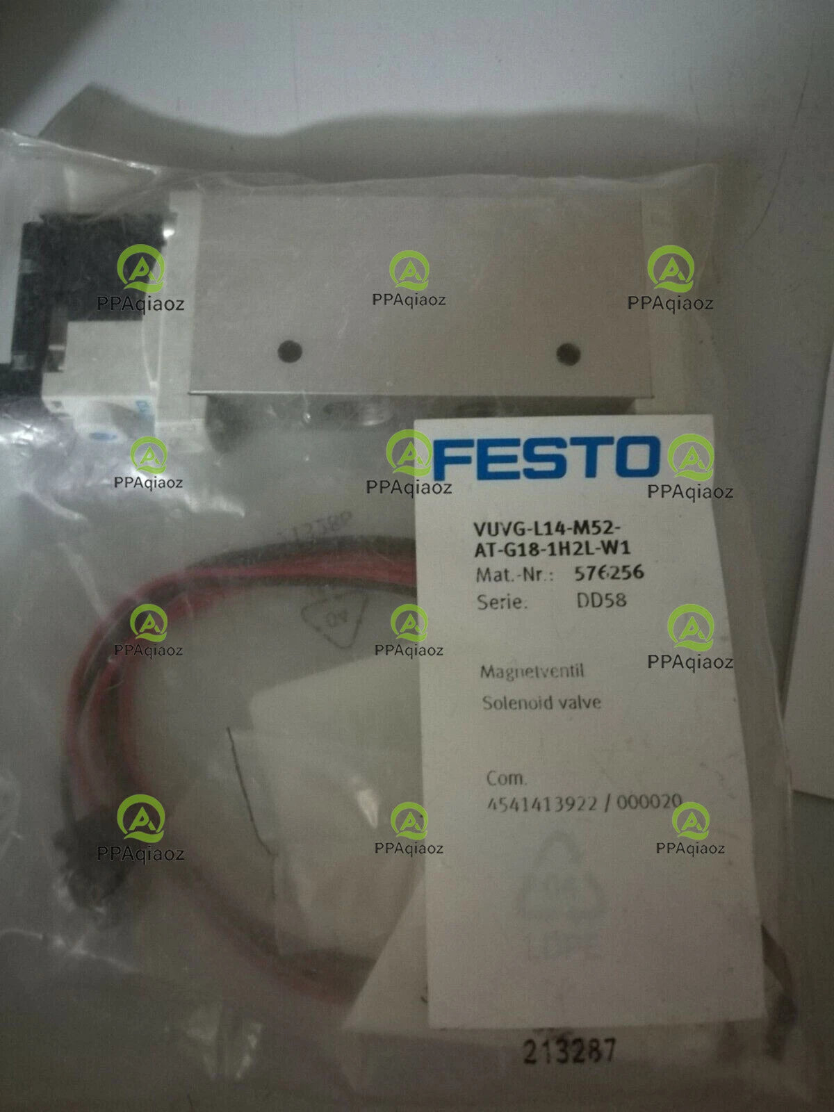 1PC  FESTO VUVG-L14-M52-AT-G18-1H2L-W1 576256 Solenoid Valve Free Shipping