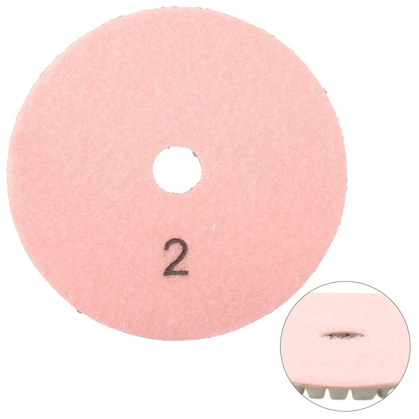 1#/2#/3# Grit 1pc Polishing Pad 4 Inch Concrete For Granite Industrial