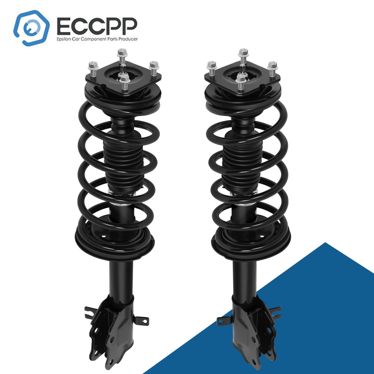 Full Loaded Front Quick Struts Shocks & Spring Assembly For 2007-2010 MAZDA CX-9