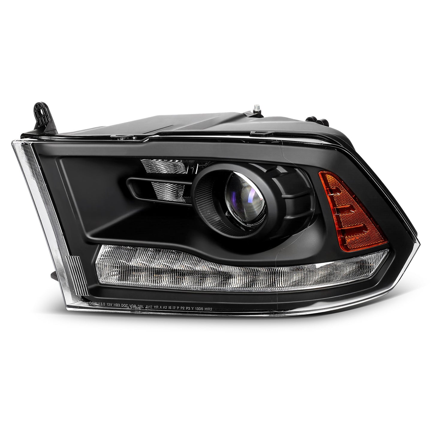 Left Drvier Side Headlight Assembly For 2013-2015 Ram 1500 2500 3500 w/Projector