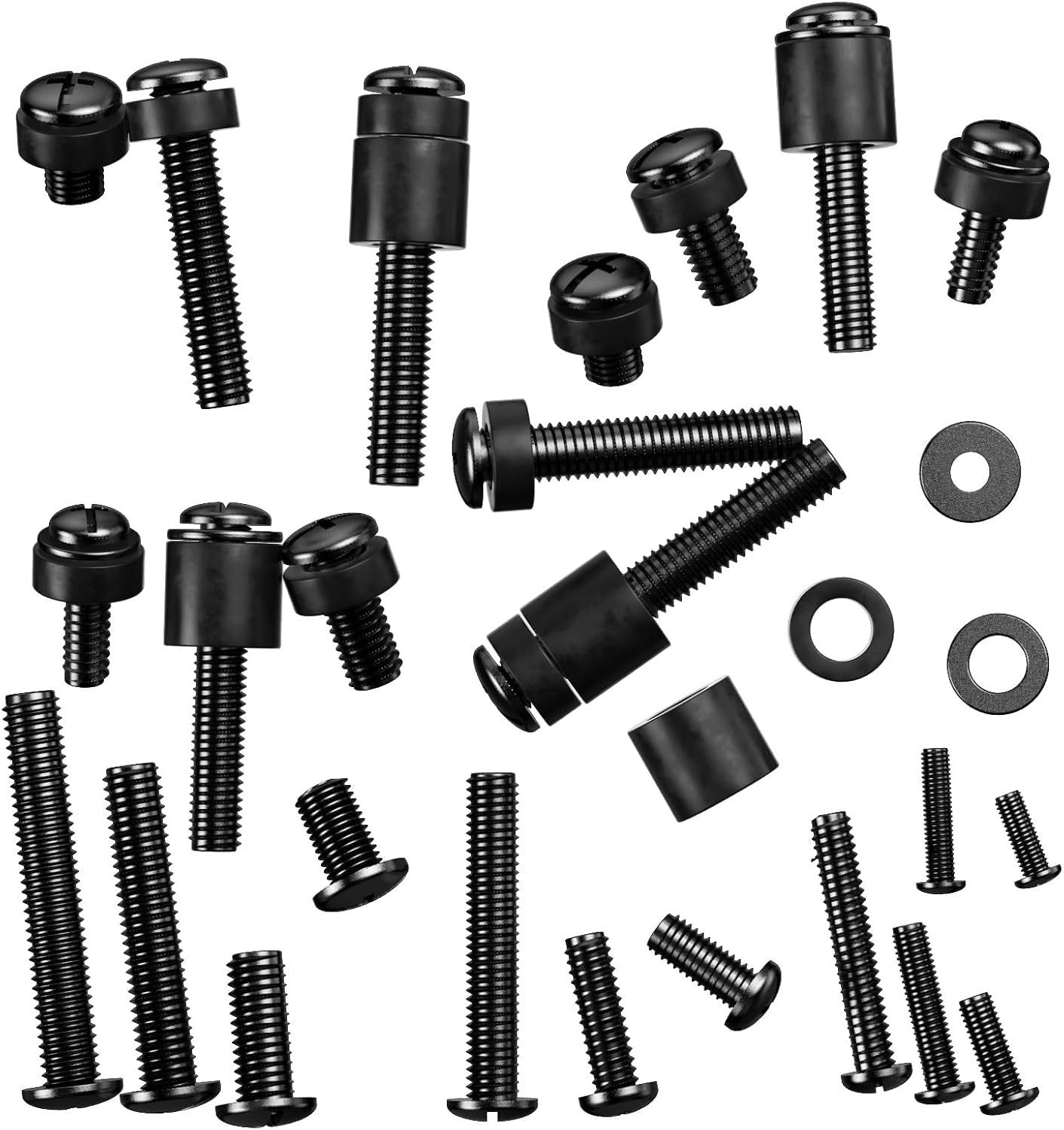 Universal TV Mount Hardware Kit Includes M4 M5 M6 M8, Fit Most up to 80 Inches T