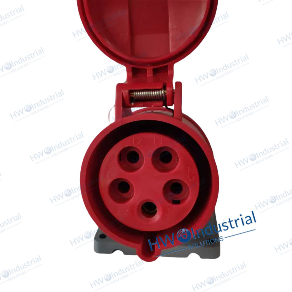 1/Piece 432RS6 five core 32A IP44 ABB Industrial Plug Connector Socket
