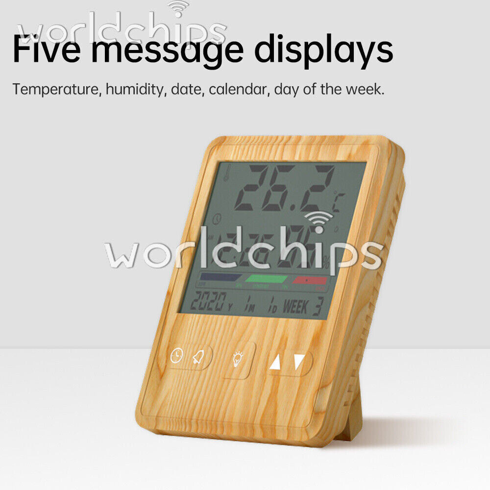 Home Indoor Temperature Humidity Meter Digital LCD Thermometer Hygrometer Gauge